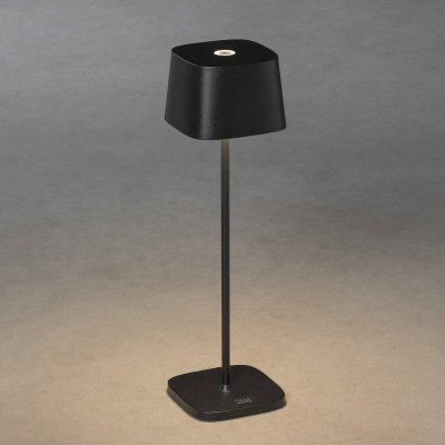 KONSTSMIDE  Lampe de table LED Capri pour ext&eacute;rieur, blanche
