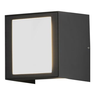 KONSTSMIDE  Lampe en aluminium laqu&eacute; anthracite