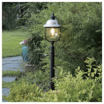 KONSTSMIDE  PARMA 7242 Lampadaire ext&eacute;rieur Argent