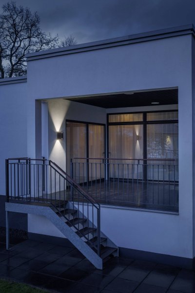 KONSTSMIDE LIGHTING Konstsmide Vale 423-759 Applique ext&eacute;rieure LED GU10 14 W noir, cuivre