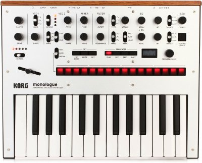 KORG  Monologue - Synth&eacute;tiseur analogique argent&eacute;