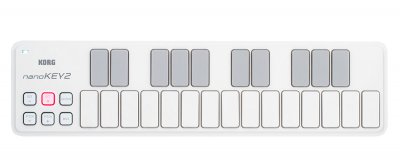 KORG  nano key 2 blanc - clavier midi
