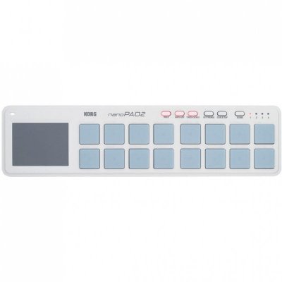 KORG  nanopad 2 blanc - surface de contr&ocirc;le 16 pads