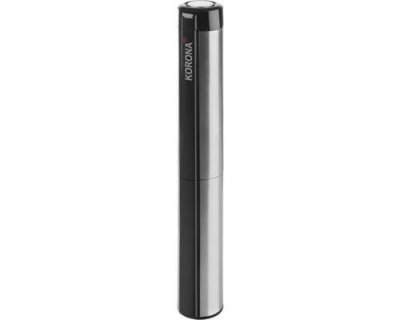  Korona mobil 18010 Mousseur &agrave; lait noir, acier inoxydable