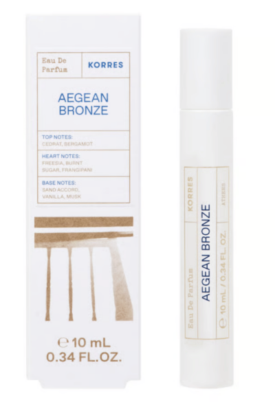 KORRES  Aegean Bronze eau parfum&eacute;e roll-on pour femme 10 ml
