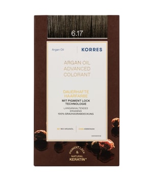 KORRES  Coloration avanc&eacute;e de l'huile d'argan 6.17 Blond fonc&eacute; beige