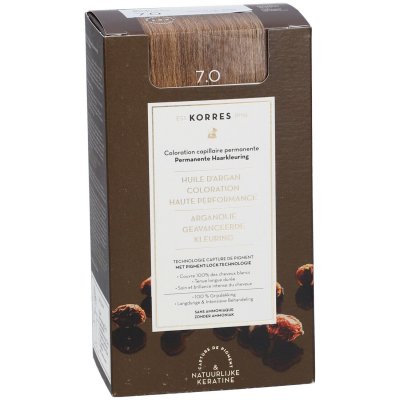 KORRES  Coloration Permanente Huile D'Argan Blond 7.0