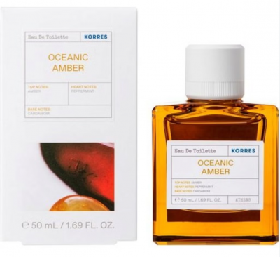 KORRES  - Eau de toilette Oceanic Amber 50ml EAU DE TOILETTE