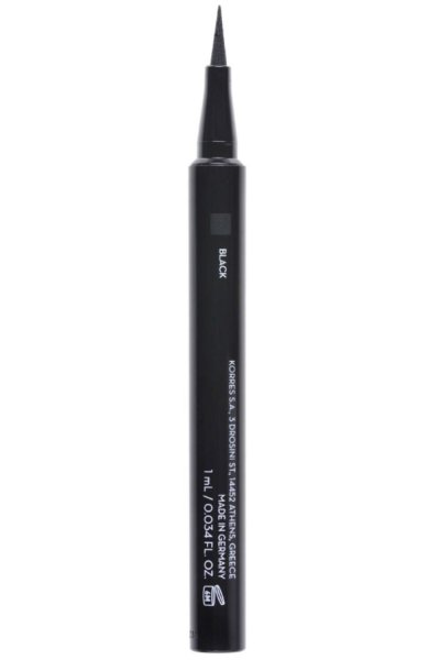 KORRES  MINERALS Crayon &agrave; eyeliner liquide &ndash; 01 noir, 1 ml