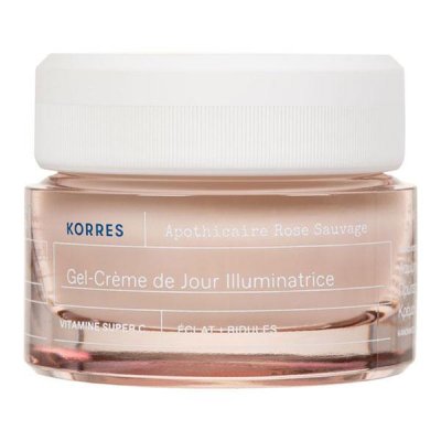 KORRES  Rose Sauvage Gel-Cr&egrave;me de Jour Illuminateur 40 ml - Pot 40 ml