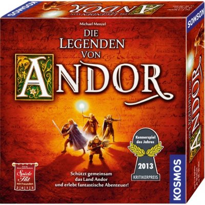 GENERIQUE Kosmos 691745&nbsp;-&nbsp;les l&eacute;gendes de andor, les amateurs jeu de l'ann&eacute;e 2013