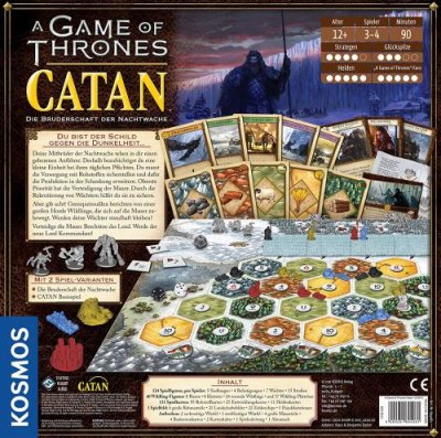 KOSMOS  Catan 694081 &ndash; A Game of Thrones Jeu de strat&eacute;gie