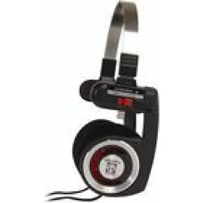 KOSS  164225 Casque Arceau St&eacute;r&eacute;o Ouvert C&acirc;ble 1,2 m jack 3,5 mm Noir/Rouge