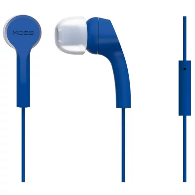 KOSS  casque intra-auriculaires st&eacute;r&eacute;o keb/9ib - bleu KOS0021299189597