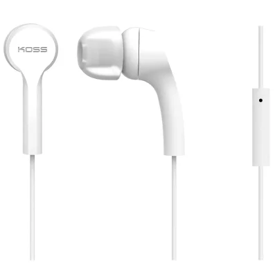 GENERIQUE KOSS Casque intra-auriculaires stereo KEB/9iW - Blanc