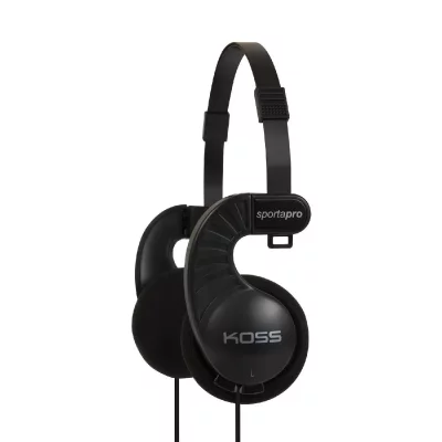 KOSS  Casque street type ouvert.C&acirc;ble 1,20m.Jack dor&eacute; 3,5mm.Noir 