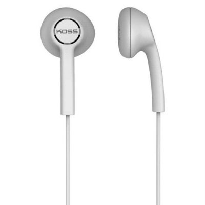 KOSS  KE5 - &Eacute;couteurs - embout auriculaire - filaire - jack 3,5mm - blanc