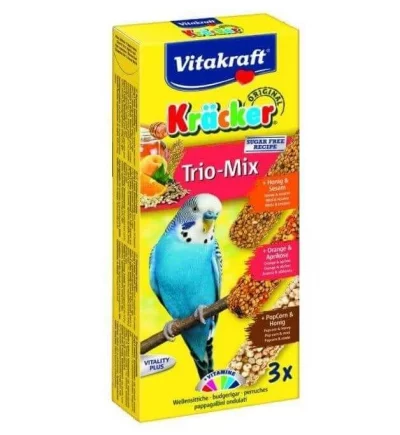 VITAKRAFT Kracker Pour Perruches Au Miel/Orange/Pop-Fit 