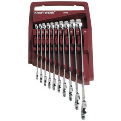 KRAFTWERK  3557 / 18 Cl&eacute;s &agrave; fourche de 5,5 jusqu'&agrave; 22 mm