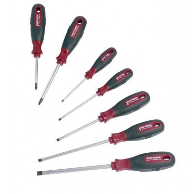 KRAFTWERK -4160-7 pzs. Set Tournevis ergokraft-/ PH