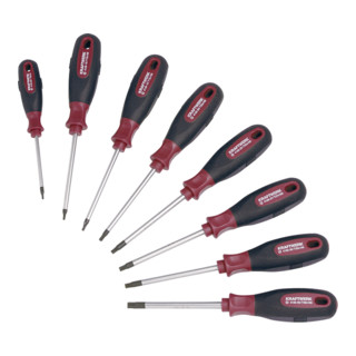  Kraftwerk - 4166 - 8-pc . Jeu de tournevi ergokraft torx invi ible