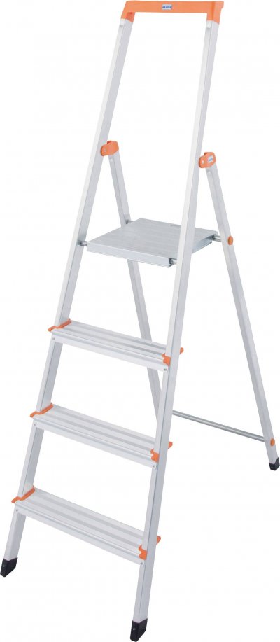 KRAUSE  &eacute;chelle double solidy, 1&nbsp;pi&egrave;ce, 4&nbsp;niveaux, 126221
