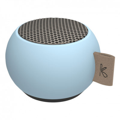KREAFUNK  AGO Mini Haut-Parleur Bluetooth, Couleur : Bleu Nuageux