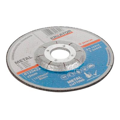 POWERPLUS Kreator 03070110 Jeu de 6 Disques &agrave; tron&ccedil;onner de m&eacute;tal &Oslash; 115 mm