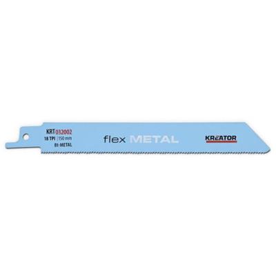 KREATOR  - Lame De Scie Sabre &agrave; M&eacute;tal 150 Mm - 2 Pi&egrave;ces