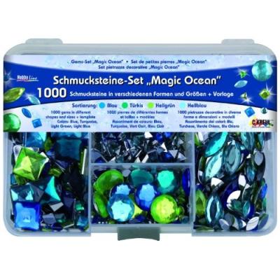 GENERIQUE Kreul Set De Pierres D&eacute;coratives Hobby Line Magic Ocean1000 Pierres D&eacute;coratives 49644
