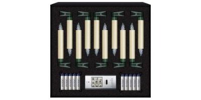 KRINNER  Lumix Superlight 10 Pieces Basic Set Ivory Multicolore
