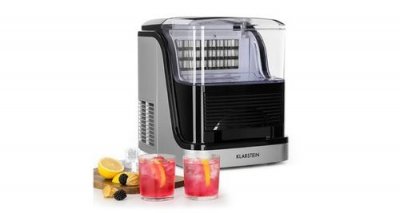 KLARSTEIN Kristall Machine &agrave; gla&ccedil;ons Glace cristal 2 tailles R&eacute;servoir d'eau de 2,5 l