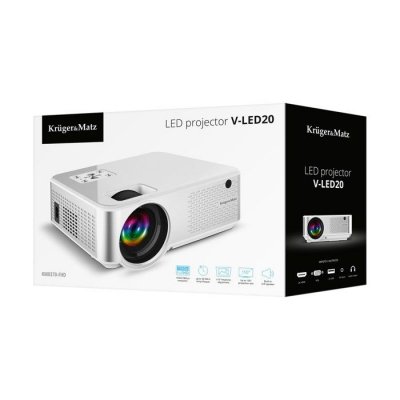 KRUGER & MATZ  V-LED20 Projecteur LED FullHD 1080p (1920x1080)