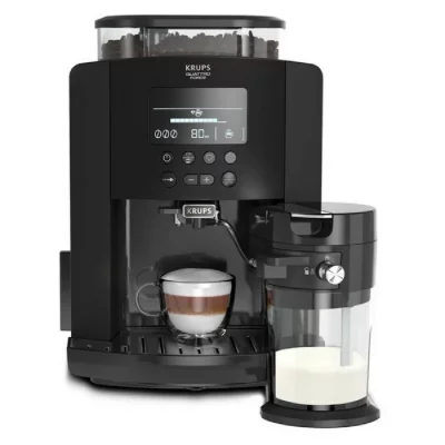 KRUPS  Robot Caf&eacute; Arabica Latte Noir EA819N10