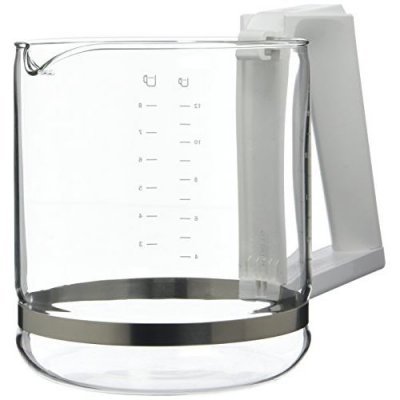 KRUPS  Verseuse en Verre Couvercle Blanc pour Cafeti&egrave;res T8 XB900801
