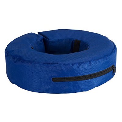 KRUUSE  Collier de protection gonflable pour chien Bleu S