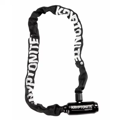 KRYPTONITE  serrure &agrave; cha&icirc;ne Keeper 85 cm acier/nylon noir