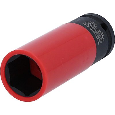 KS TOOLS  1/2"" douilles &agrave; chocs pour jantes aluminium, longues, 21mm