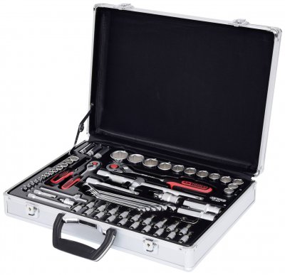 KS TOOLS  1/4""+1/2"" coffret de douilles, 70 pcs
