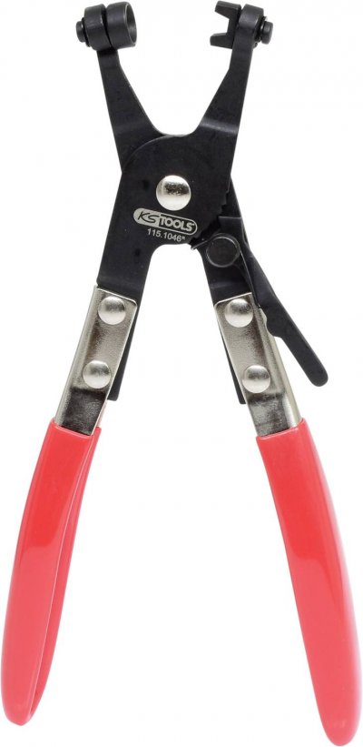 KS TOOLS  115.1046 Pince &agrave; Colliers Standards Mors Fendus