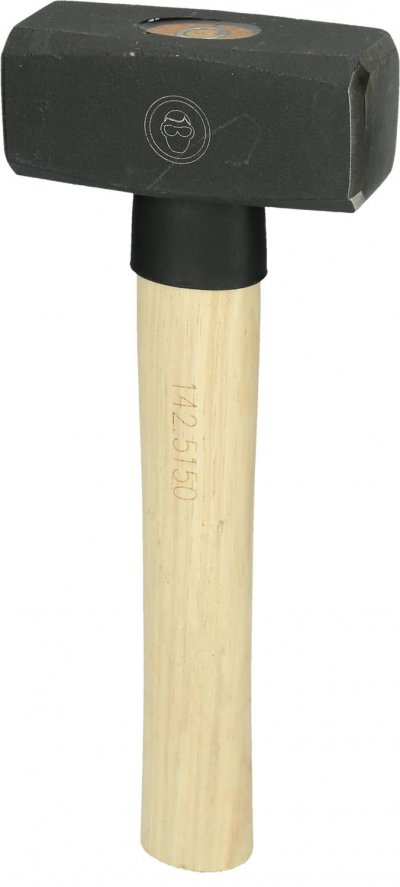KSTOOLS KS TOOLS 142.5150 Massette manche fr&egrave;ne coll&eacute;, 1,5kg