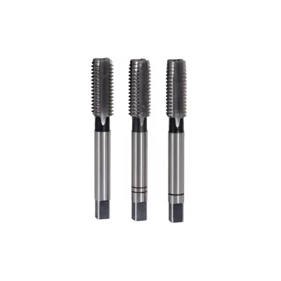 KS TOOLS  - 331.0040 - Jeu de 3 tarauds &agrave; main HSS, M4 - R&eacute;sistante aux hydrocarbures