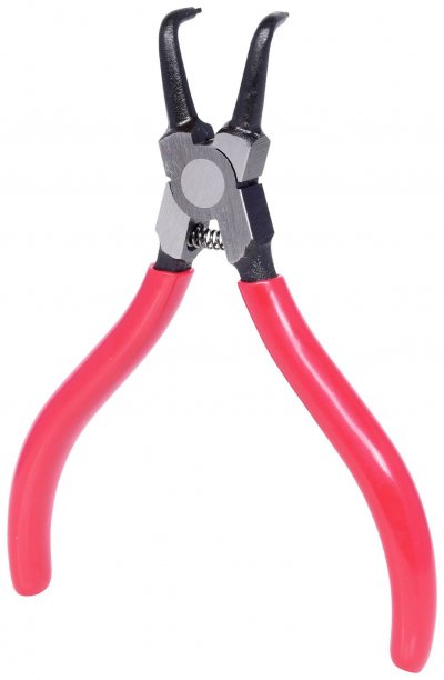 KS TOOLS  500.1031 Pince &agrave; circlips int&eacute;rieur coud&eacute;e 90&deg;, 130 mm