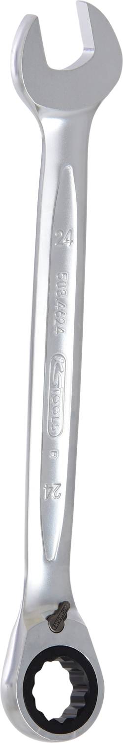 KS TOOLS  503.4624 Cl&eacute; &agrave; fourche et polygonale &agrave; cliquet 323 24 470