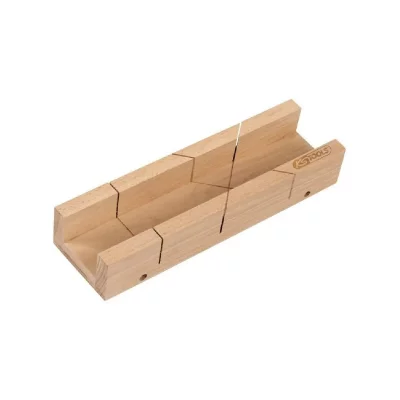  KS TOOLS 907.2514 - Boite &agrave; Onglet Bois - 300x54x36mm - FSC 100%
