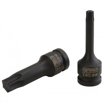 KS TOOLS  911.0922 Douille Longue &agrave; Chocs Torx 1/2'', T80
