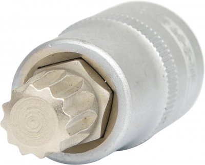 KS TOOLS  911.1345 Douille tournevis 1/2"" XZN M14 Longueur 55 mm