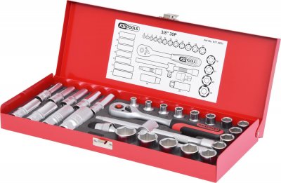 KS TOOLS  917.4031 Douille bihexagonale profonde 3/8`` 20,6 mm