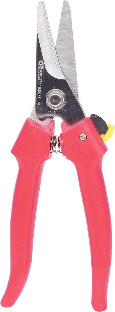 KSTOOLS KS TOOLS Ciseau Droit Mod&egrave;le Court - L.190 mm