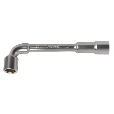 KS TOOLS  - Cl&eacute; &agrave; pipe d&eacute;bouch&eacute;e ks CHROMEmat 17mm 6x6 pans - 517.0417